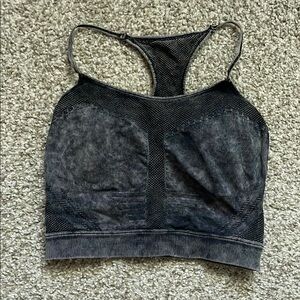 Women's Black Mesh sports Bra